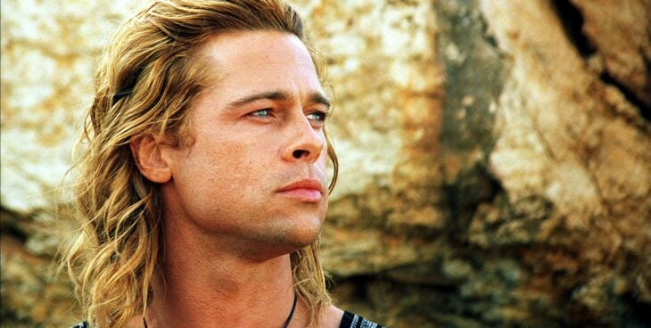Brad Pitt en Troya