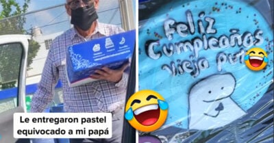 ¡Ups! Señor recibe el pastel equivocado para su hija y casi insulta a los encargados