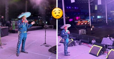 Abuelito se presentó para cantar en una feria de pueblo y nadie fue a verlo