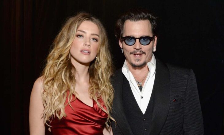 Amber Heard and Johnny Depp