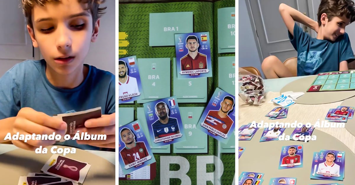 Blind boy made his own World Cup album in braille and asks Panini for more inclusion