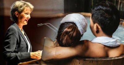 ¡Ah, caray! Ministra de Suiza aconseja bañarse en pareja para ahorrar energía