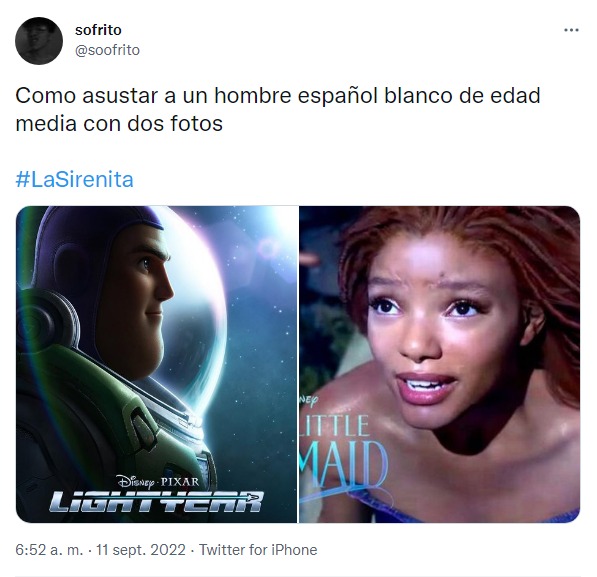 meme buzz y la sirenita