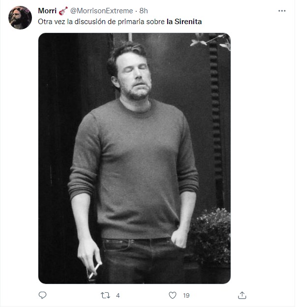 meme sirenita affleck