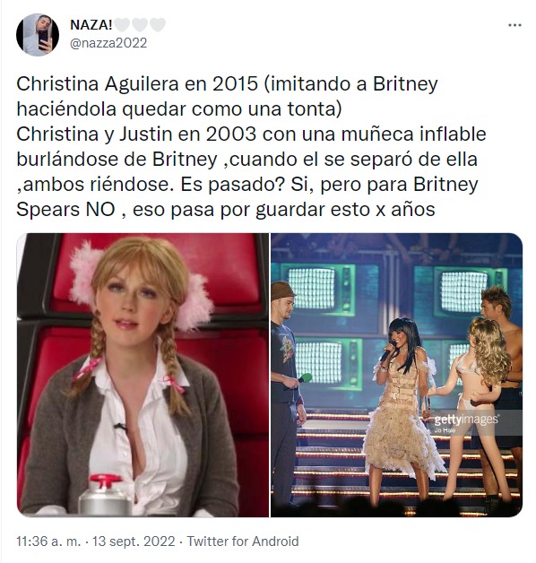 christina burlandose de britney