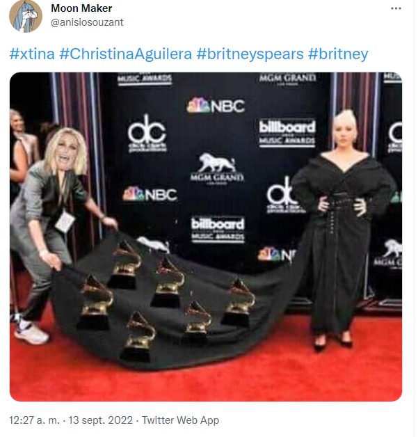 christina vs britney meme