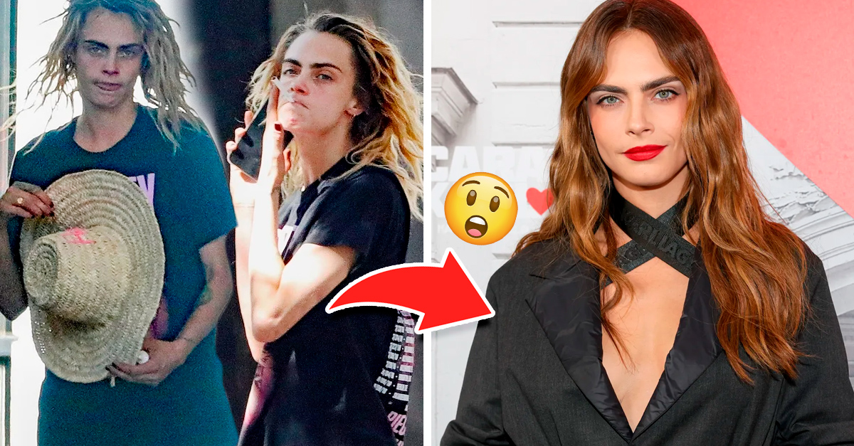 Cara Delevingne reaparece en París y luce totalmente renovada