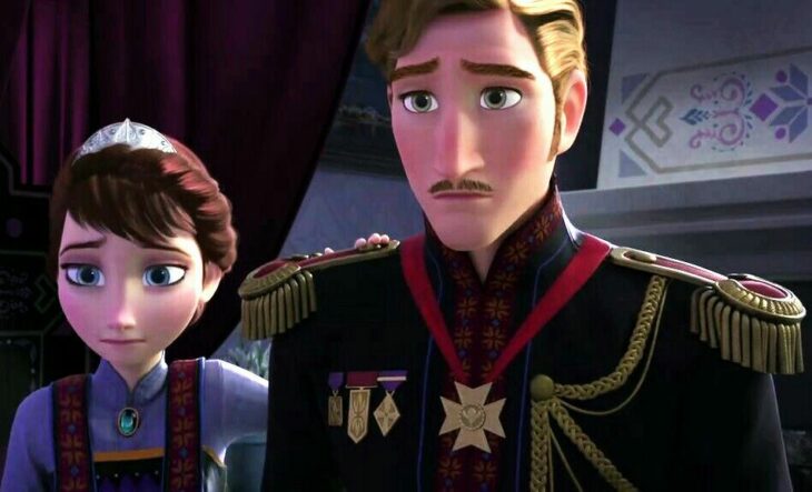 Los papás de las princesas de Frozen