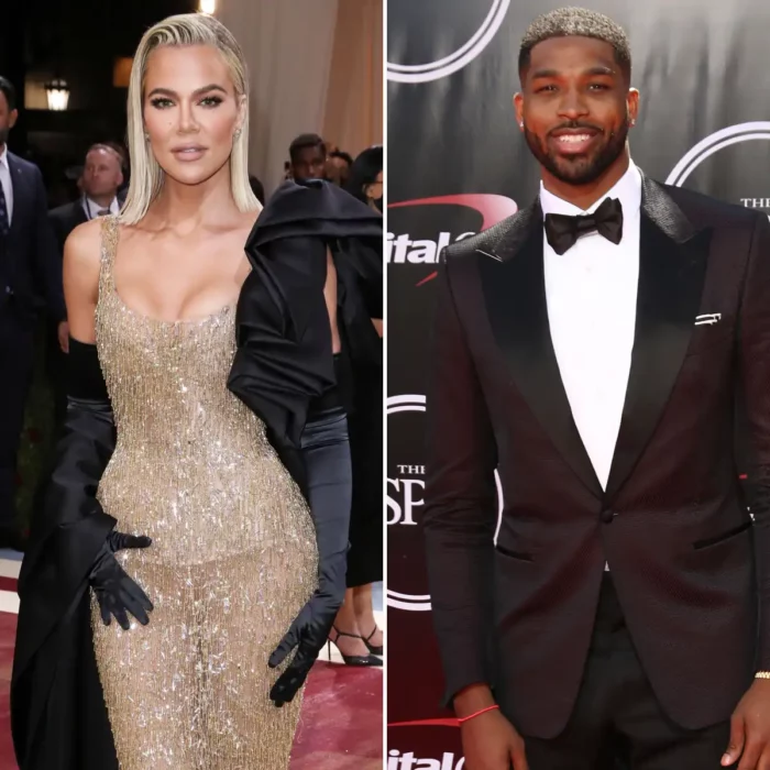 Khloe Kardashian and Tristan Thompson 