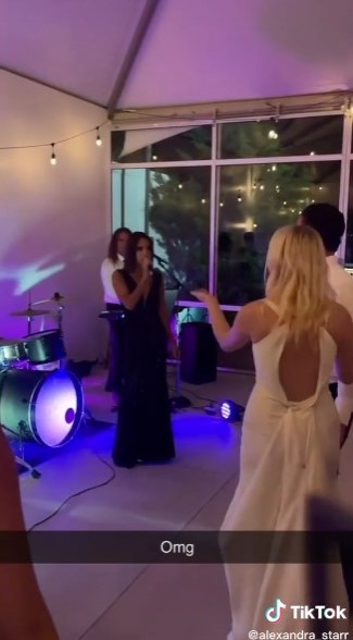 Ex-girlfriend sings at the wedding of her ex-boyfriend who cheated on her