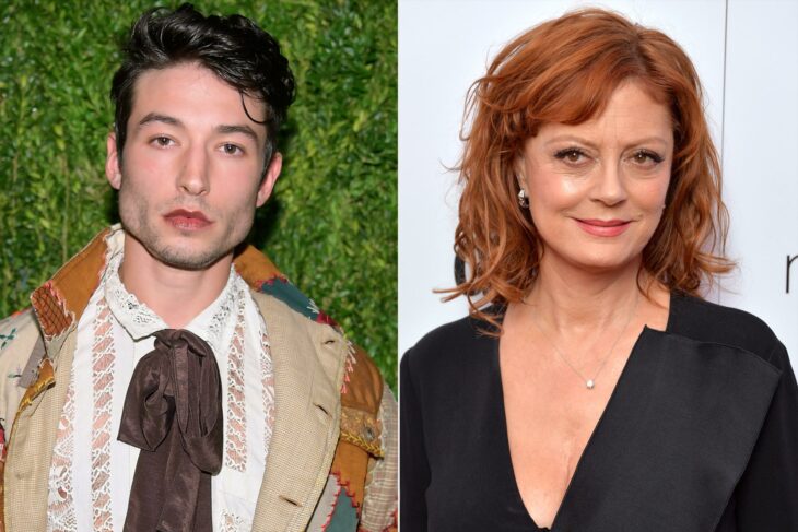 Ezra Miller cree ser el próximo Mesías, construyó un altar y exigió que Susan Sarandon lo adore