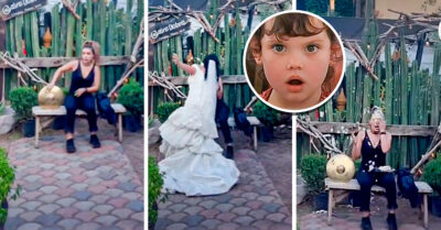 ¡Oh no…! Fue a tocar en la boda de su EX y la novia le dio un pastelazo en la cara