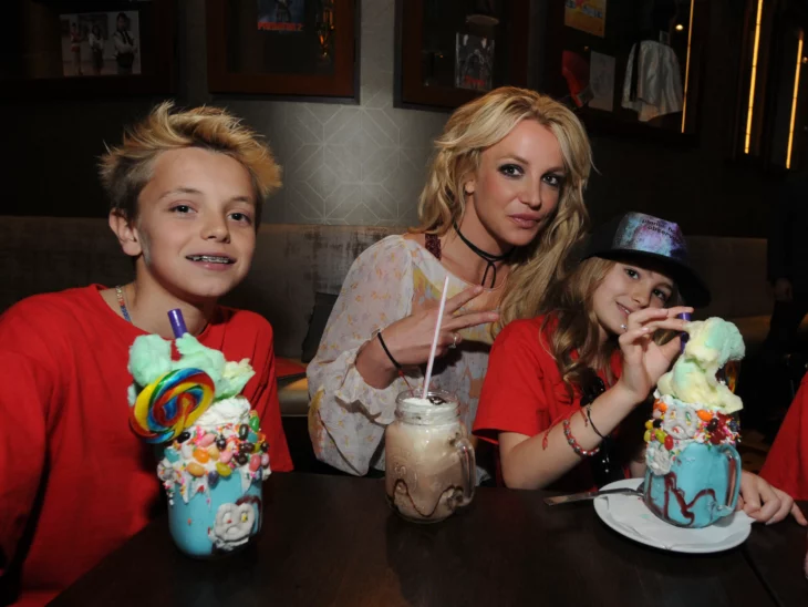 Britney Spears y sus hijos