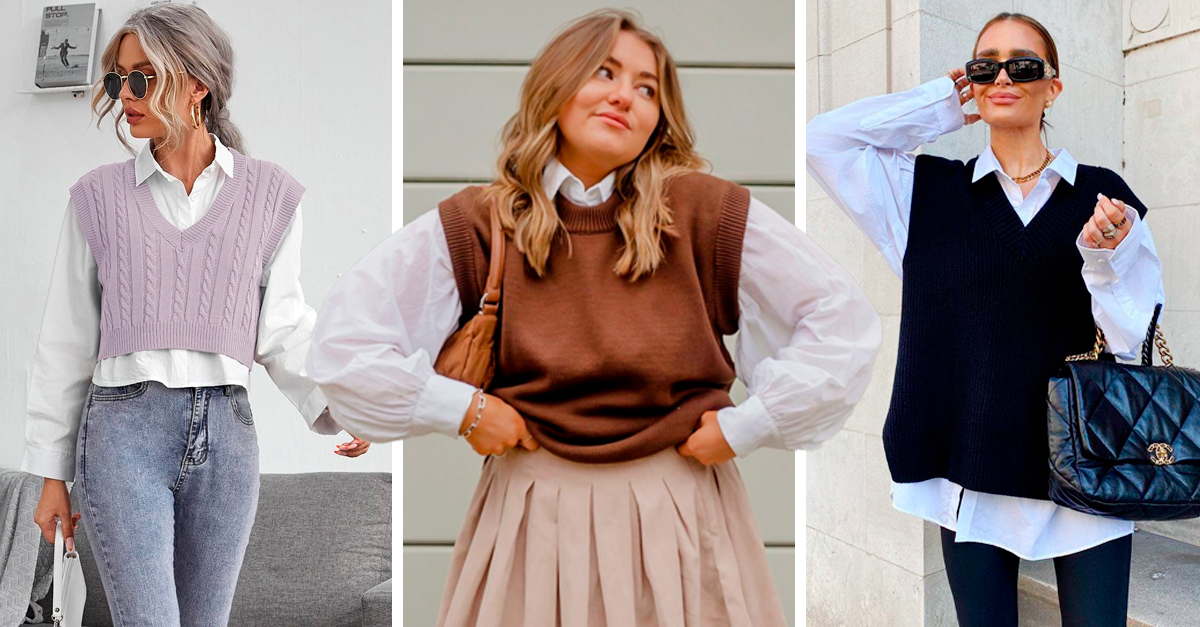 13 Ideas to wear vests without looking like a grandpa