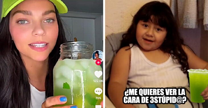 Una influencer vende botellas del agua con el que se baña