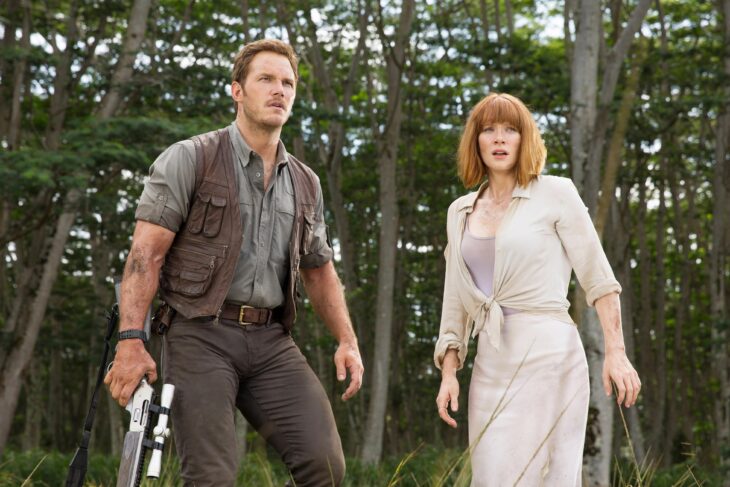 Bryce Dallas Howard and Chris Pratt 