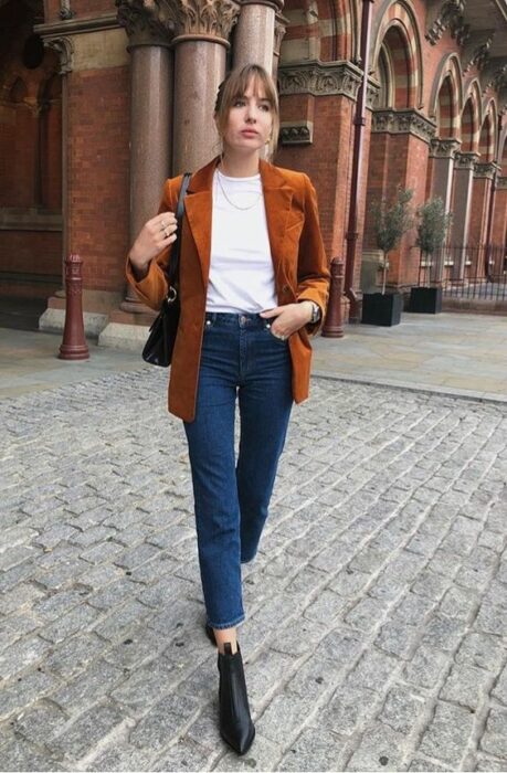 saco; Outfits pumpkin spice para ir con la temporada