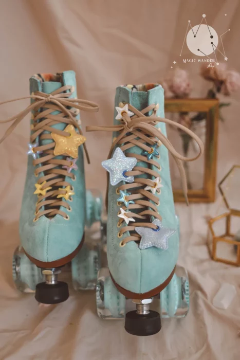 skates with stars;  ;Pairs of skates to take a spin aesthetic