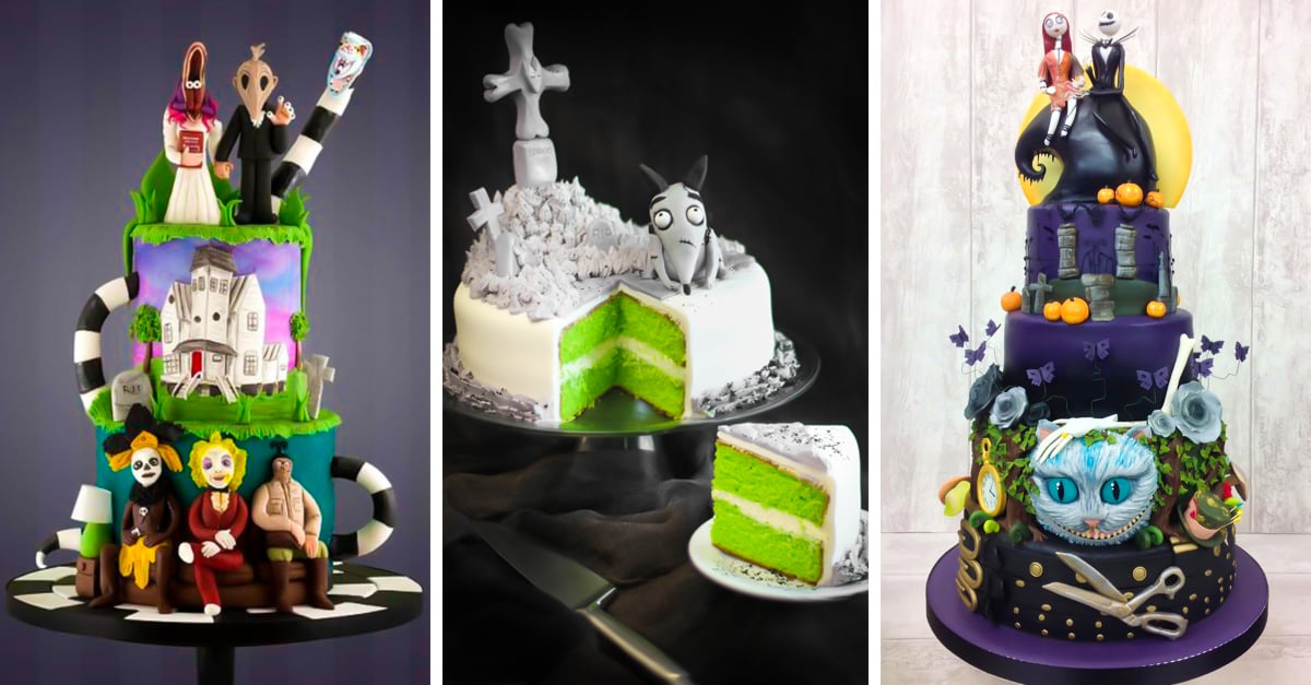 13 Cakes Only A Tim Burton Fan Will Approve And Won’t Want To Eat