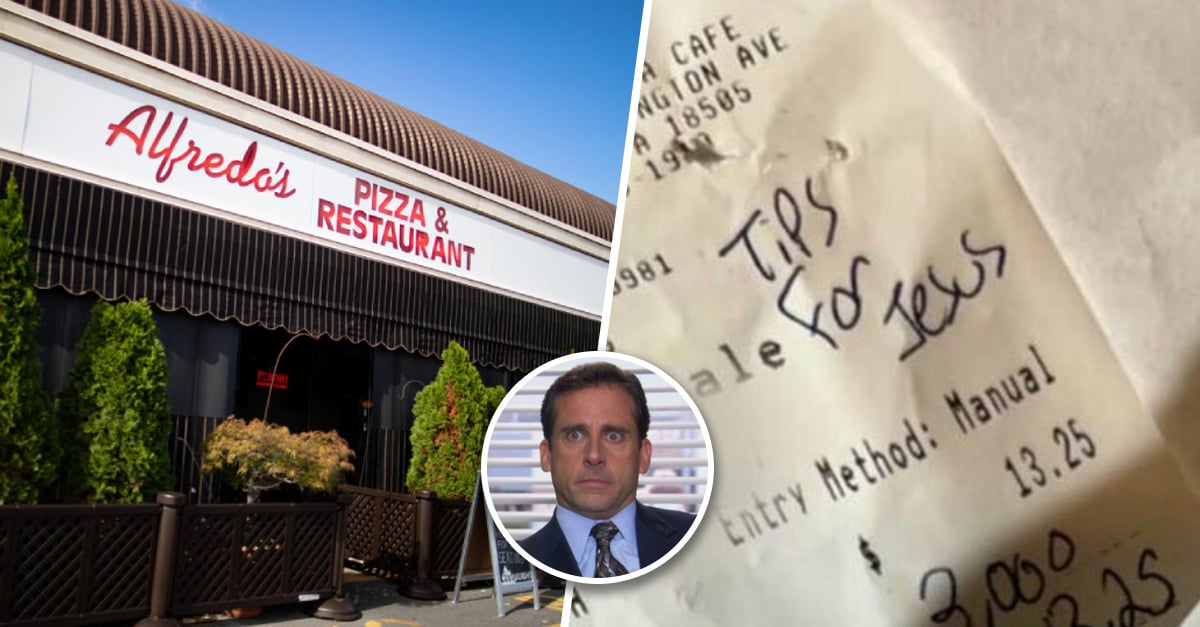 Pizzeria sues customer who left tip and then asked for it back