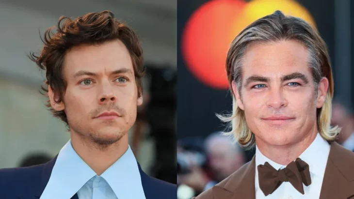 Harry Styles and Chris Pine