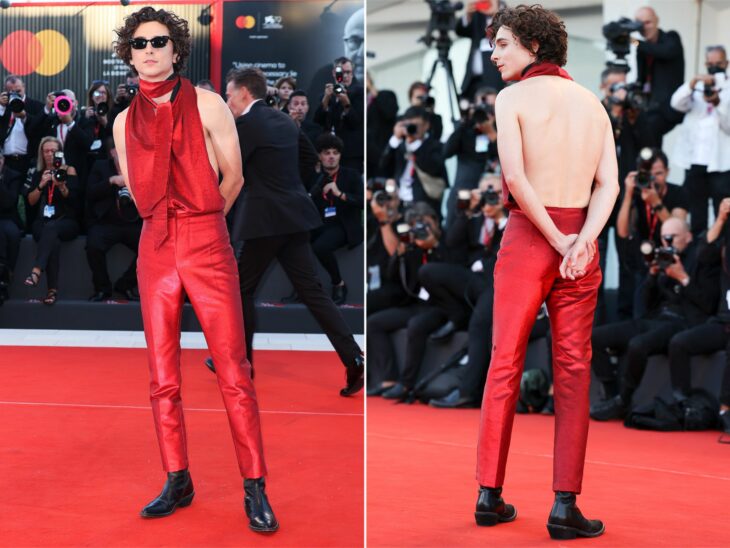 Timothée Chalamet en el Festival de Cine de Venecia 2022