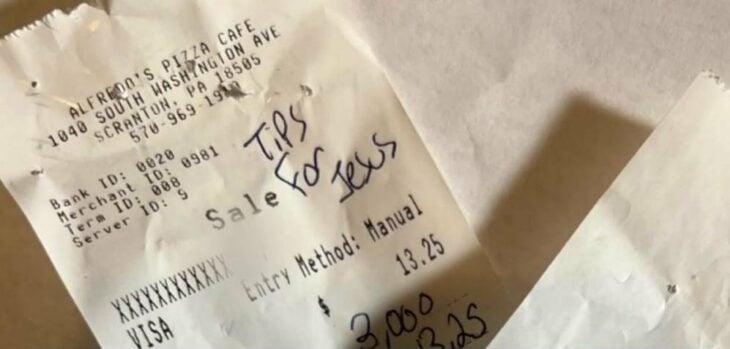 They leave a $3,000 tip and the customer asks for it back