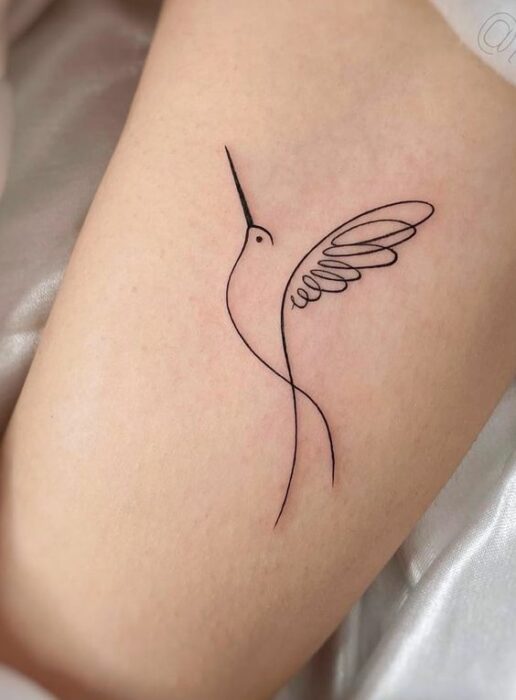 tatto colibrí