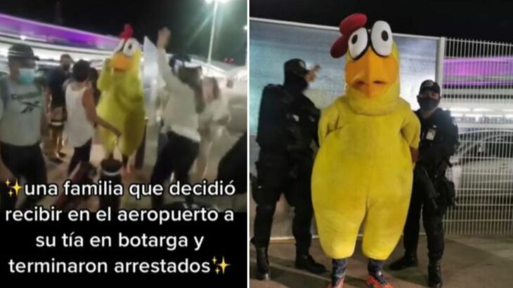 pollo arrestado