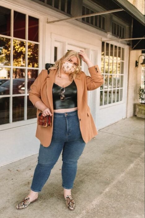 curvy autumn outfit for any occasion