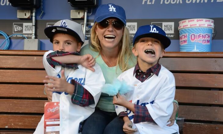 Britney Spears y sus hijos