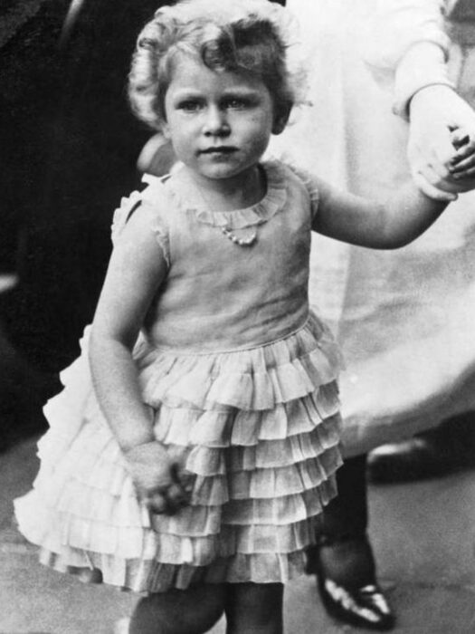 Elizabeth II as a child