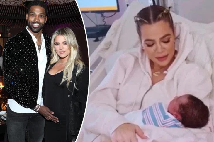 Khloe Kardashian and Tristan Thompson 