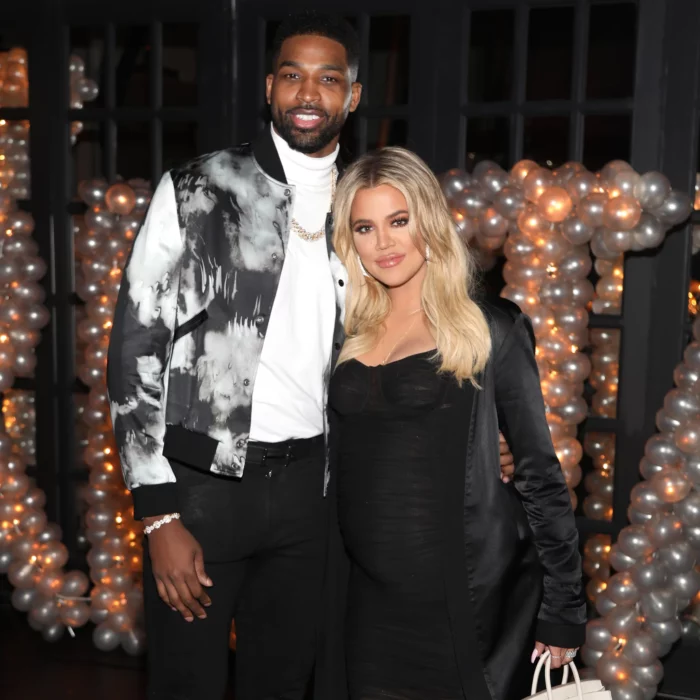 Khloé Kardashian y Tristan Thompson 