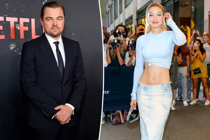 Leonardo DiCaprio and Gigi Hadid