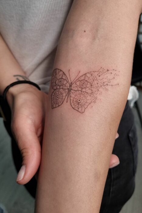 tatoo mariposa
