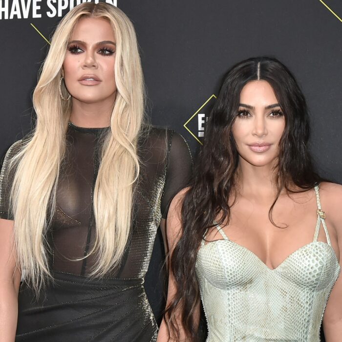 Khloe Kardashian and Kim Kardashian 