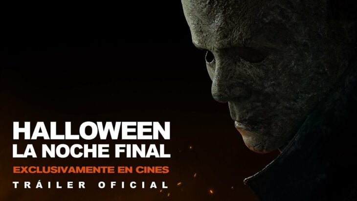 publicidad de la película Halloween la noche final