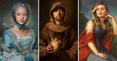 Artista francesa convierte a estrellas pop en increíbles pinturas renacentistas