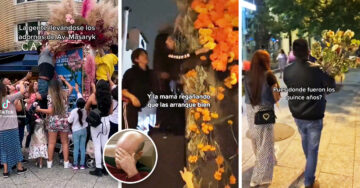 ¡Qué finos! Asistentes al Festival de las Flores en Polanco, Ciudad de México, destruyen los adornos