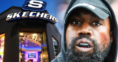¡Llegó sin invitación! Kanye West es expulsado y escoltado fuera de las oficinas de Skechers