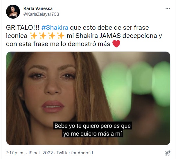 shakira frase iconica