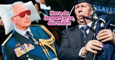 ¿Un caprichito del rey? Carlos III contrató un gaitero para que lo despierte en la mañana