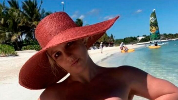 Britney Spears en Playa del Carmen