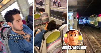 Dejaron a su amigo dormido en un tren de Europa y despertó en la frontera con Francia