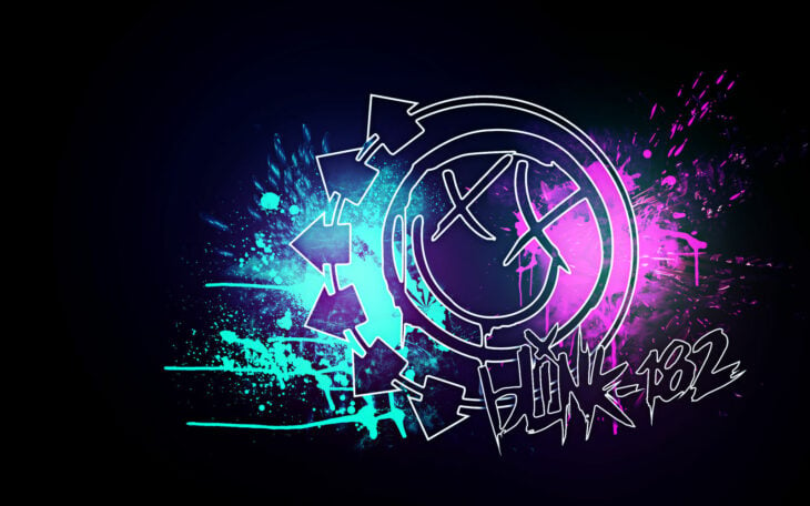 logotipo de la banda Blink 182