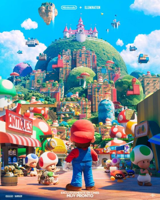 Poster oficial Super Mario Bros, la película acaba de salir y es increíble