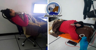 ¡Atrapada! Empleada del 911 es exhibida durmiendo en horario laboral