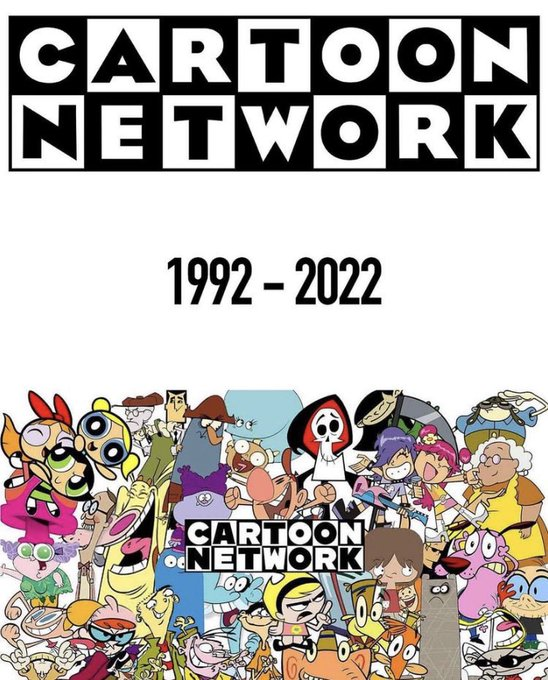 imagen ilustrativa con personajes populares del canal Cartoon Network 