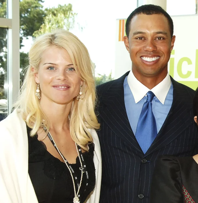 Tiger Woods y Elin Nordegren